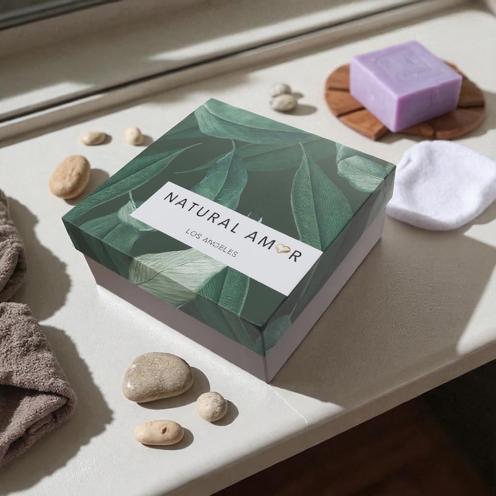 Natural Amor Los Angeles – 6-Piece Handmade Bath & Body Gift Set