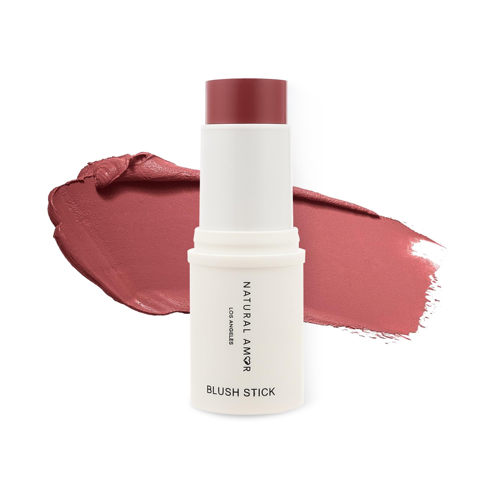 Natural Amor Blush Stick – 0.28oz, Multi-Use Vegan Makeup for Eyes, Cheeks & Lips