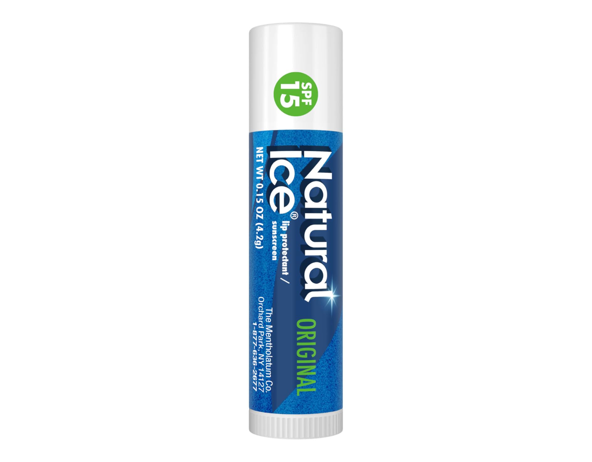Natural Ice Original SPF 15 Medicated Lip Protectant Balm – 48 Count