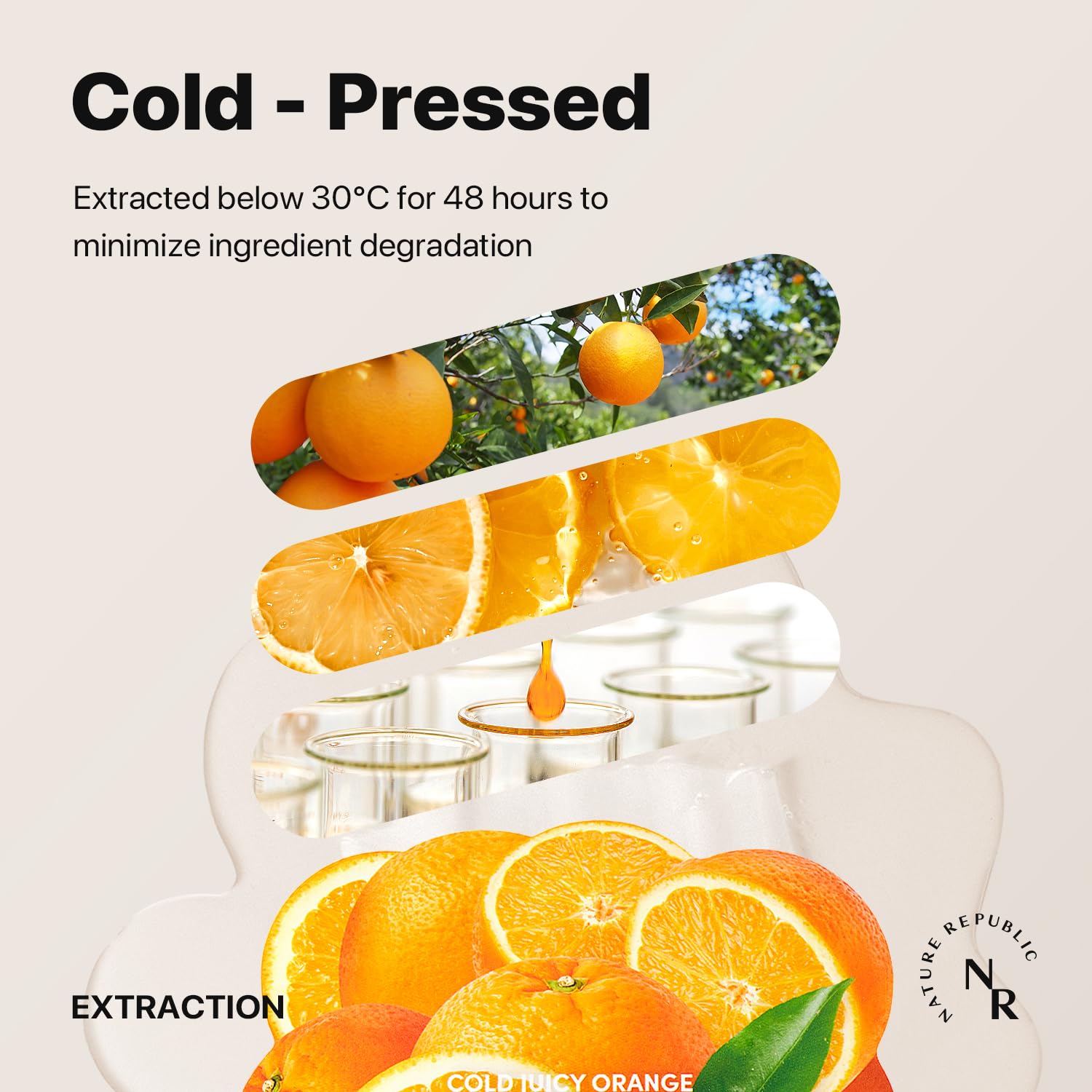 Nature Republic Cold Juicy Fresh Jelly Mask Set 10 Pack — Vegan Hydrating Facial Masks