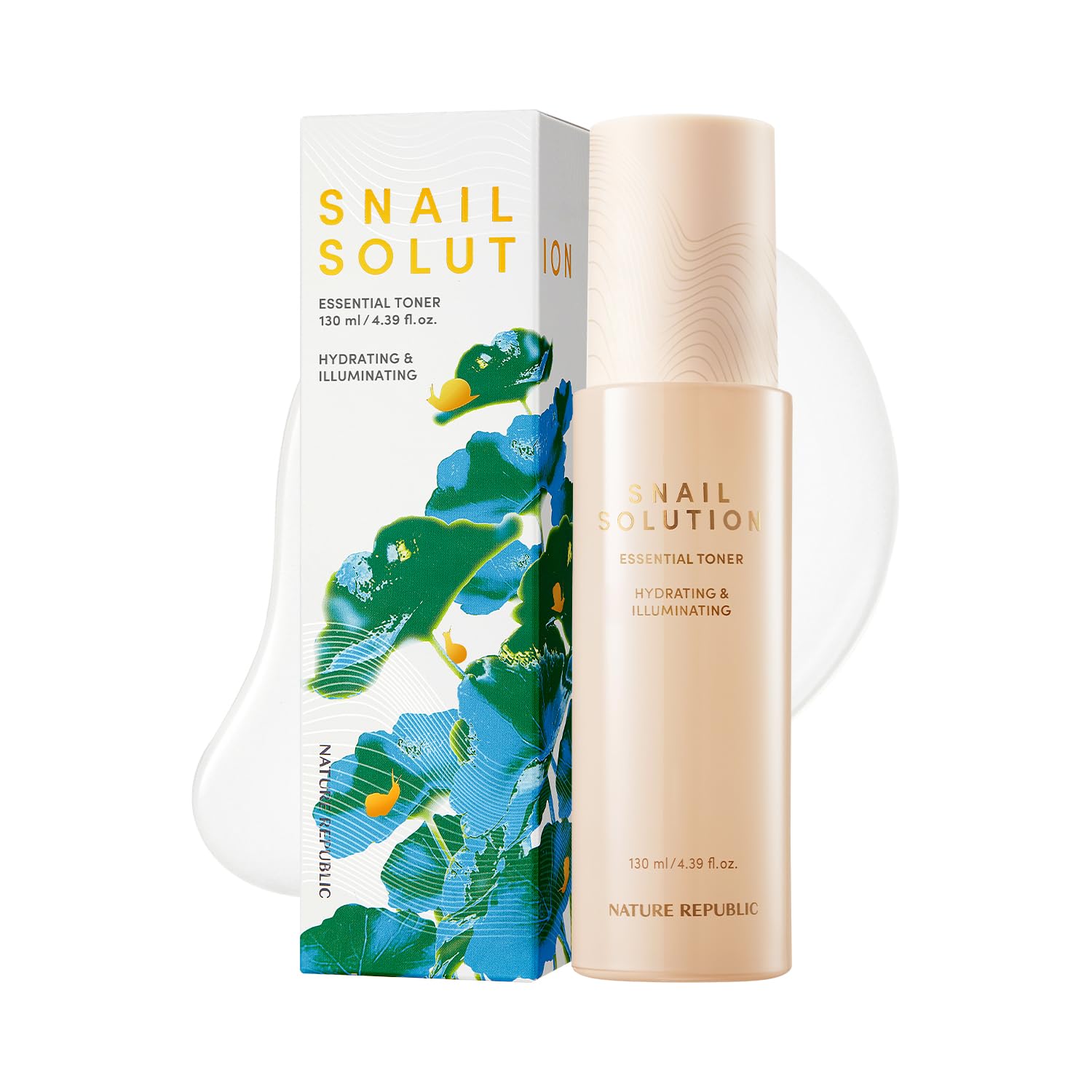Nature Republic Snail Mucin Toner – Hydrating Niacinamide Repair Toner (130mL)