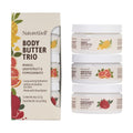 NATURE WELL Shea Body Butter Variety Pack — Grapefruit, Mango & Pomegranate, 3-Pack (8 oz Each)