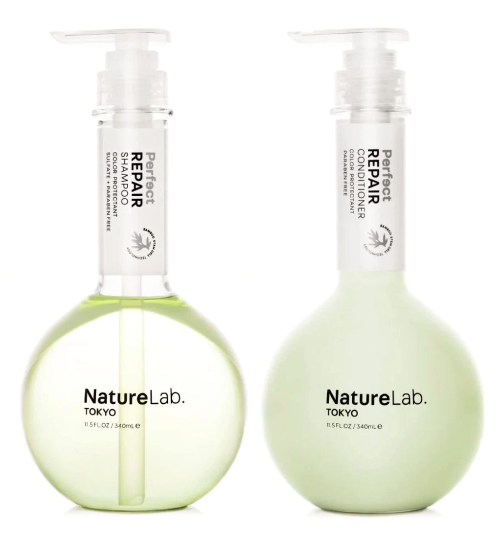 NatureLab.TOKYO Perfect Repair Shampoo & Conditioner Duo for Damaged Color-Treated Hair