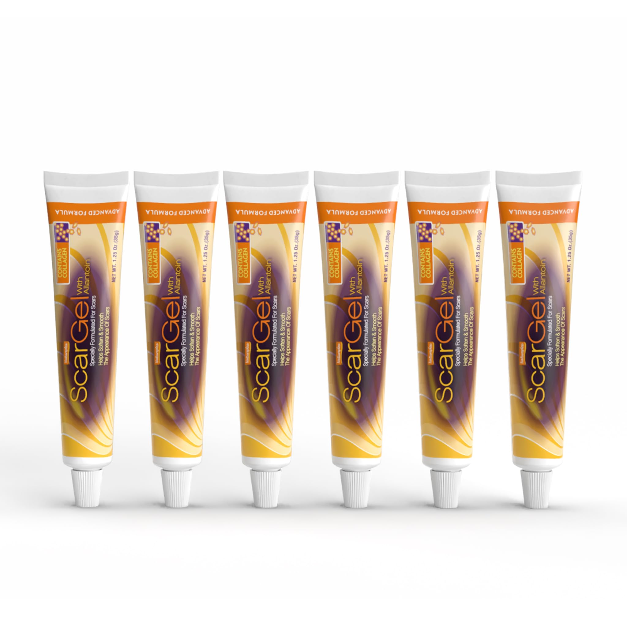 Natureplex Scar Gel 1.25 oz (6 Pack) – Clinically Proven Scar Treatment for Old & New Scars