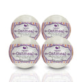 Nature's Beauty Oatmeal Fragrance-Free Bath Bombs – 4 Pack with Almond & Coconut Oils