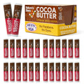Nature’s Bees Cocoa Butter Lip Balm – Shea Butter Flavor, 24-Pack | Hydrating Lip Care, USA Made, Packaging May Vary