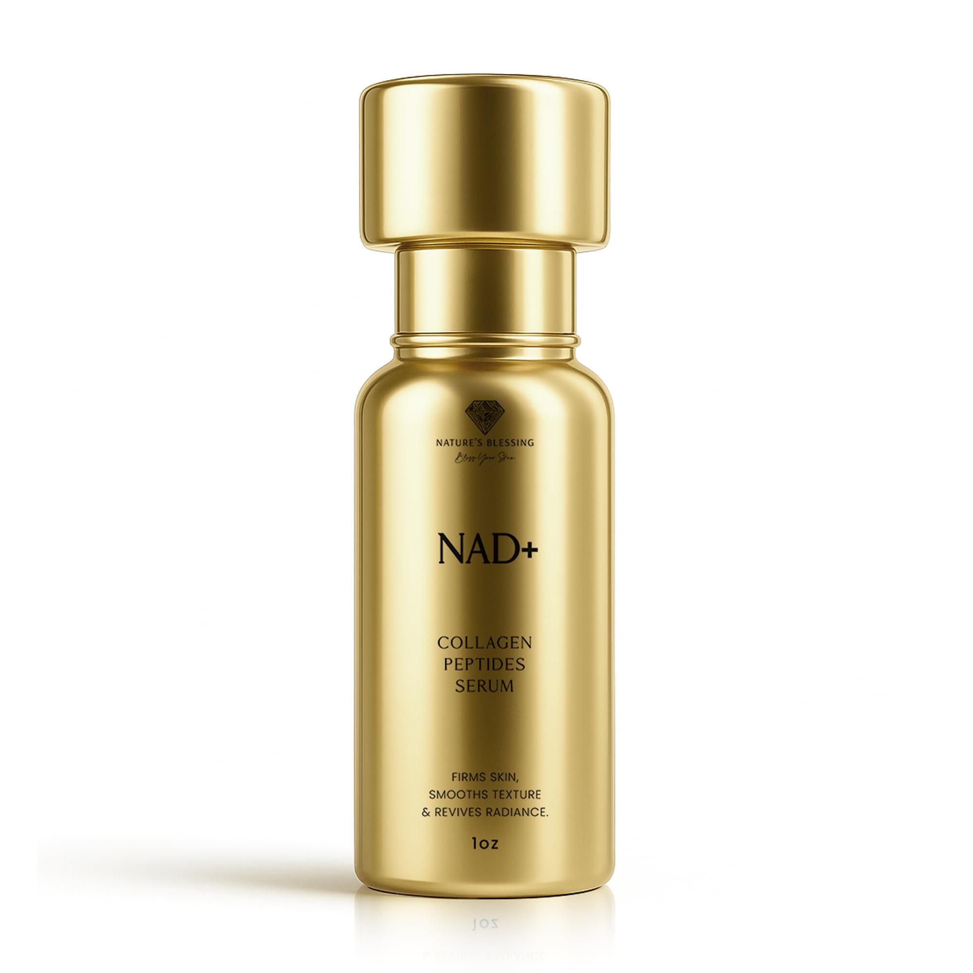 Nature's Blessing NAD+ Anti-Aging Serum – Boost Cellular Energy, Firm Skin & Reduce Wrinkles | 1oz