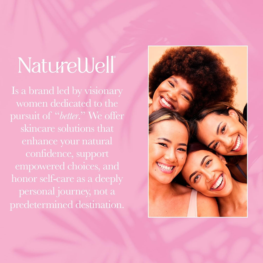 NatureWell Bouncy Plumping Body Cream – Lightweight, Quick-Absorbing Hydration, 12 oz