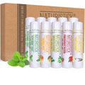 Naturistick 10-Pack Premium Beeswax Lip Balm – 5 Scents, 100% Natural, Made in USA