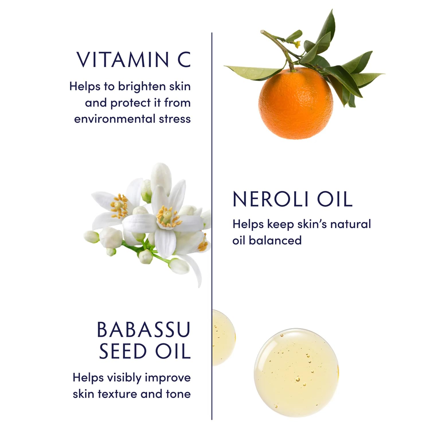 Naturopathica Vitamin C & Neroli Dry Body Oil – Lightweight, Fast-Absorbing Moisturizer for All Skin Types