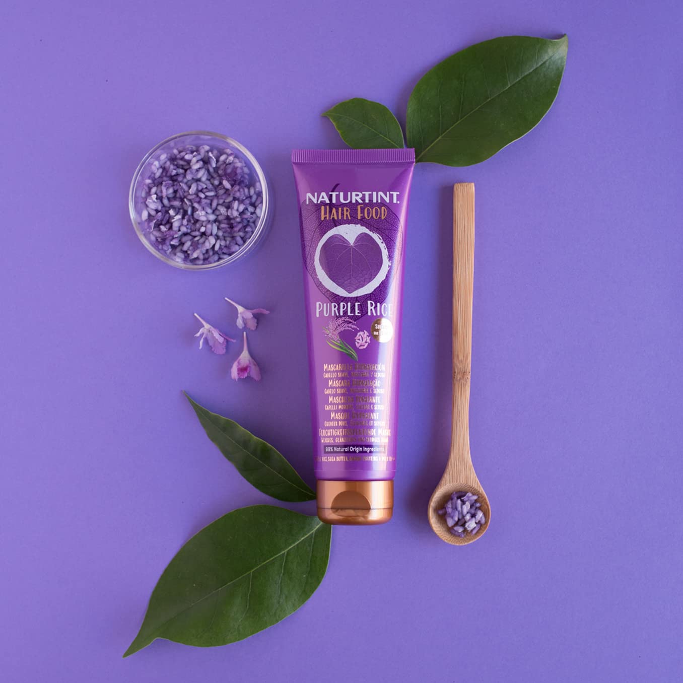 Naturtint Hair Food Deep Conditioning Mask – Purple Rice Moisturizing