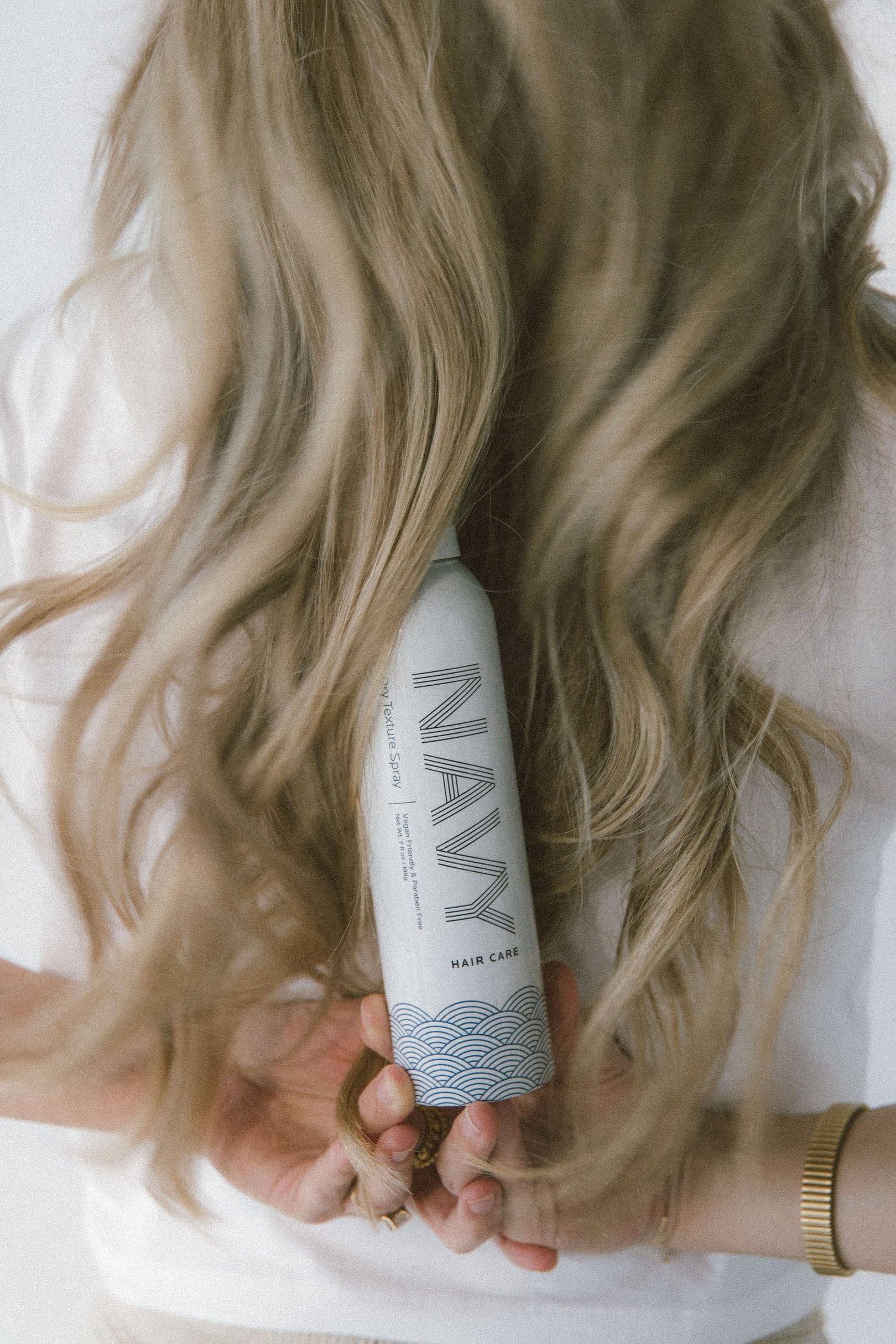 NAVY HAIR CARE Dry Texture Hair Spray | Instant Volume & Flexible Hold | Lightweight, Sunflower Oil Formula | 7 oz