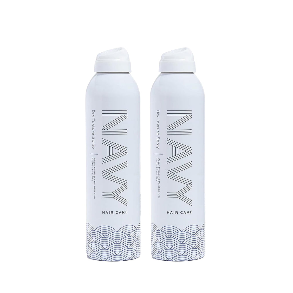 NAVY HAIR CARE Dry Texture Spray — Volumizing & Lightweight (7 oz x 2)