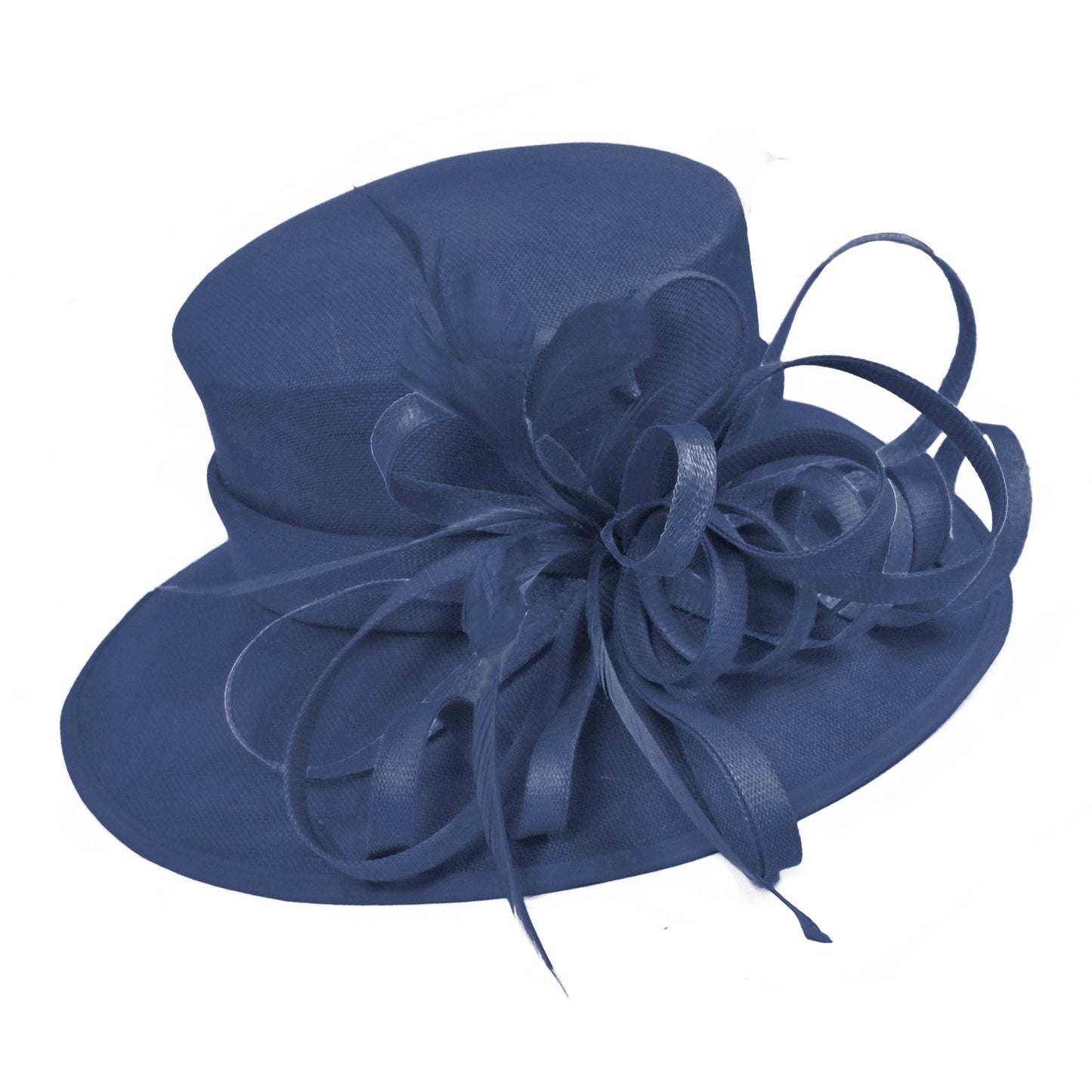 Caprilite Large Ladies Occasion Hats for Weddings Brim Top