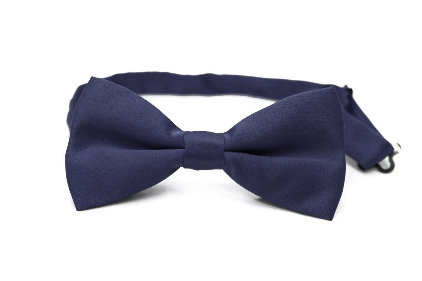 Classic Mens Womens Clip-On Banded Bow Tie Pre Tied Plain Dickie Bowtie