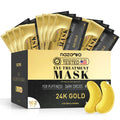 NAZANO 102 Pcs 24K Gold Under Eye Patches with Hyaluronic Acid – Hydrating Eye Care Pads