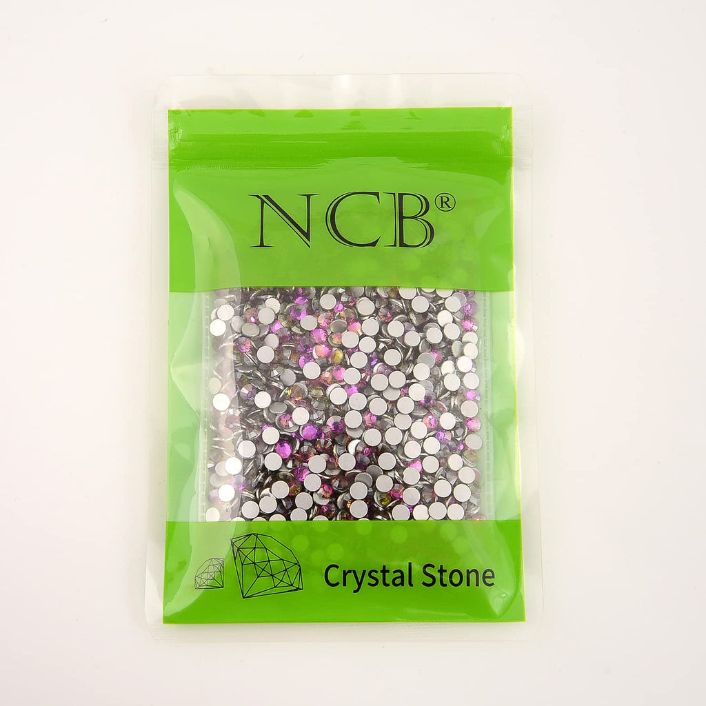NCB Nancybeads 1500pcs Golden Rose Flat-Back Glass Rhinestones ss20 5mm