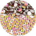 NCB Nancybeads 1500pcs Golden Rose Flat-Back Glass Rhinestones ss20 5mm