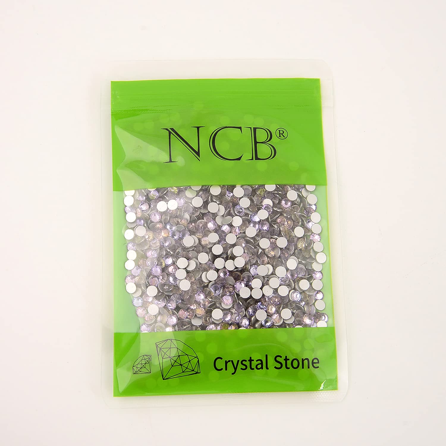 NCB Nancybeads 1500pcs Flatback Glass Nail Art Rhinestones – Lt. Rose Aqua SS20 5mm