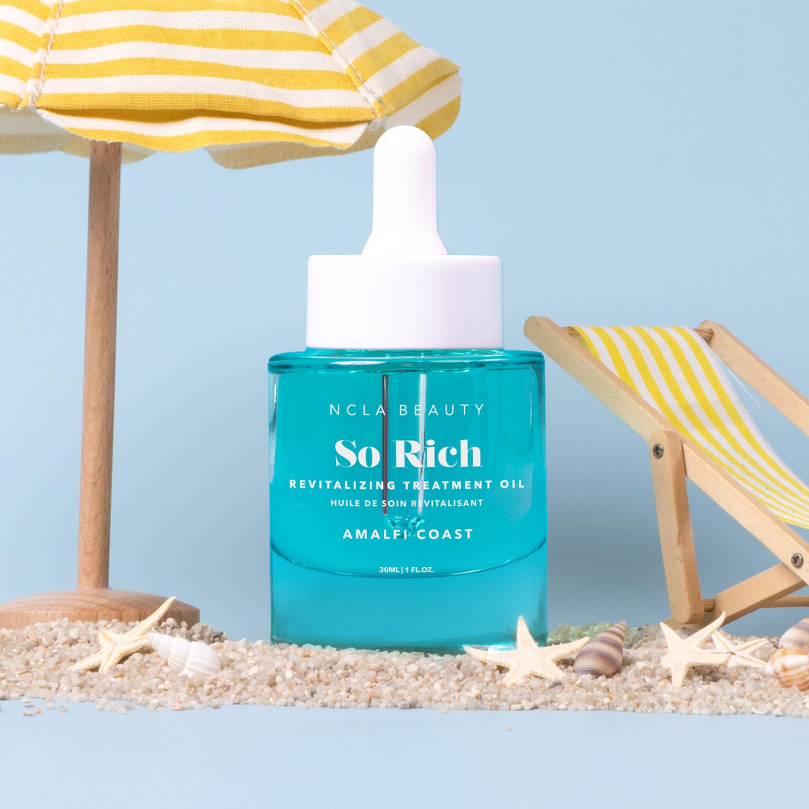 NCLA Beauty So Rich Revitalizing Treatment Oil – Amalfi Coast Cuticle Oil with Vitamin E (1 oz)