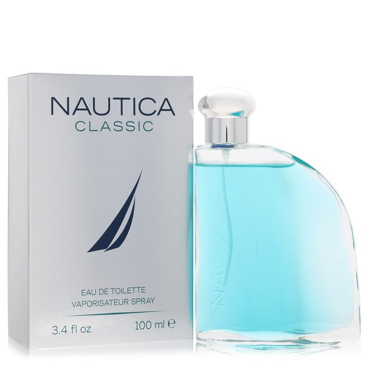 Nautica Classic Eau de Toilette Spray for Men, 3.4 oz / 100 ml