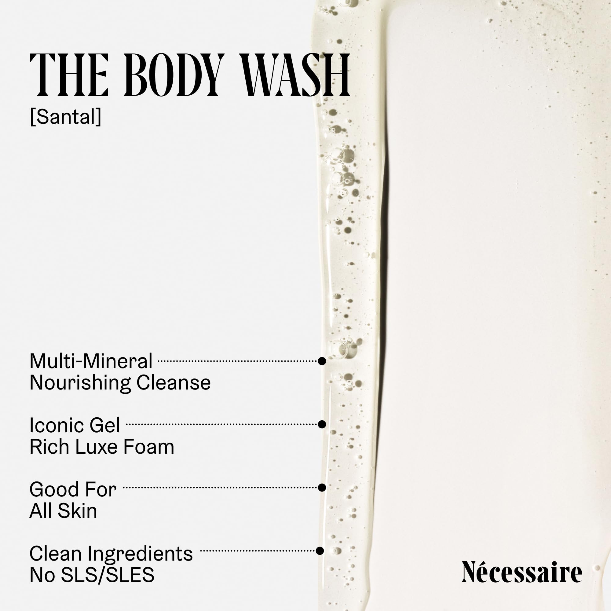 Nécessaire Body Essentials Gift Set – Travel-Size Wash, Lotion & Aluminum-Free Deodorant