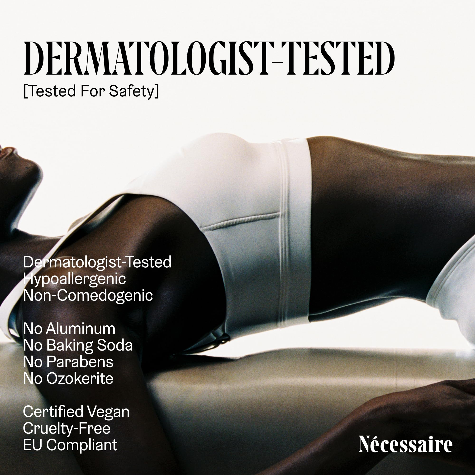 Nécessaire Fragrance-Free Deodorant | Aluminum-Free, Mandelic Acid, Extra Strength (2x75 g)