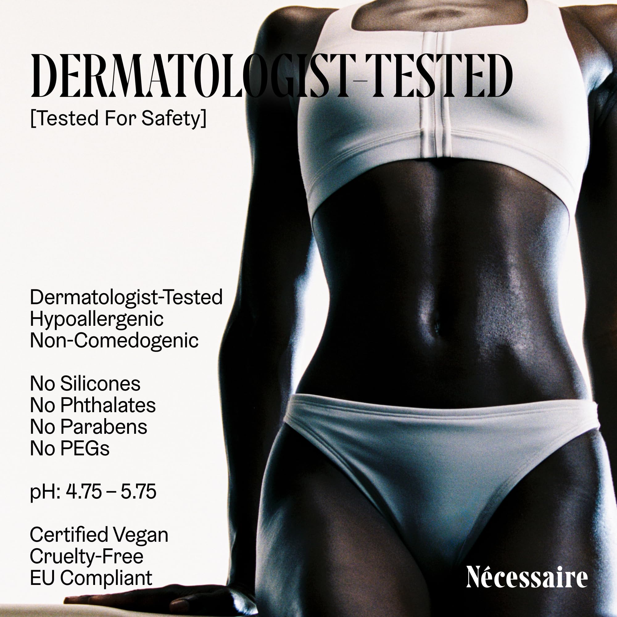Nécessaire Eucalyptus Body Lotion – Multi-Peptide Firming Moisturizer, 2.5% Niacinamide, 450ml