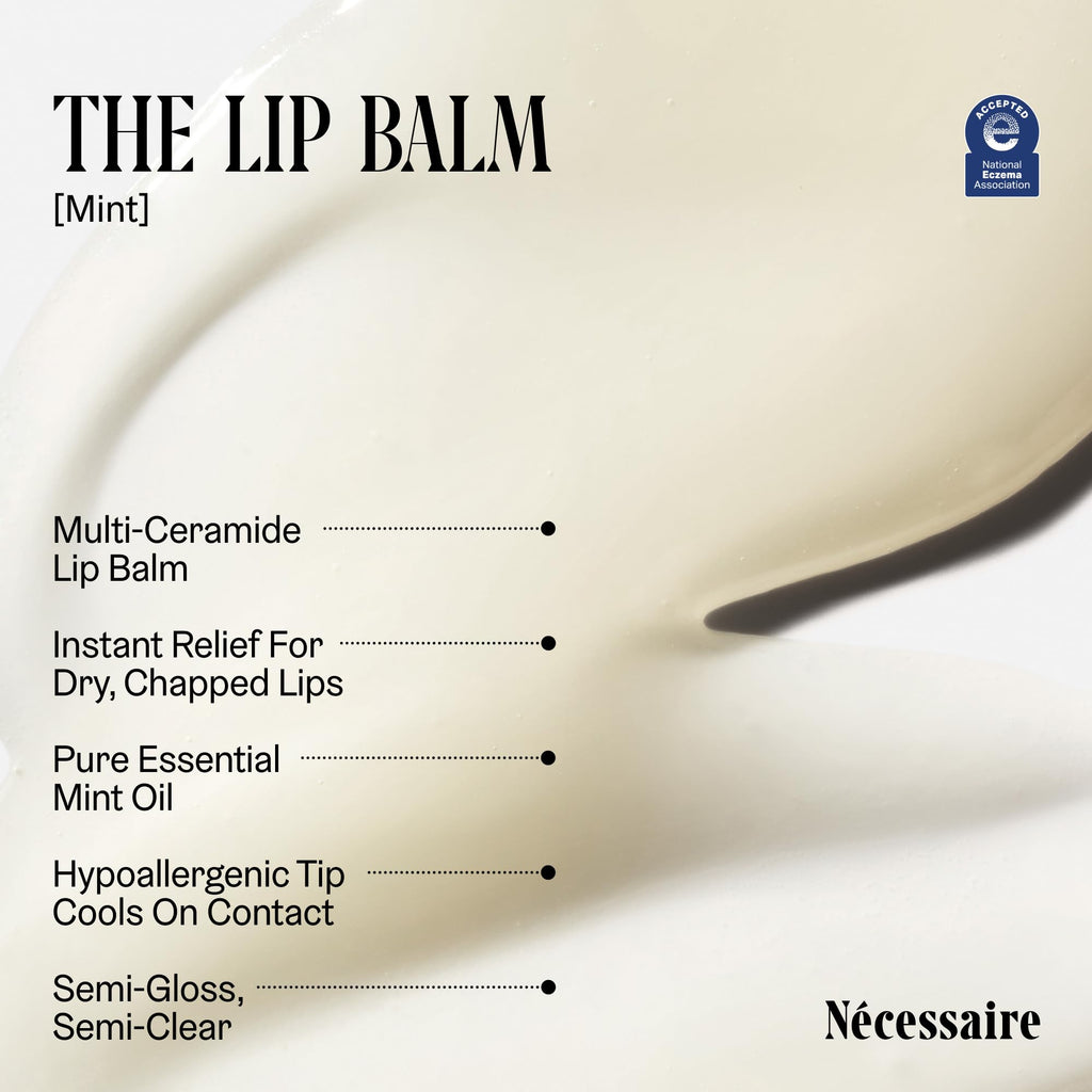 Nécessaire The Lip Balm – Hydrating Lip Care with Niacinamide & Ceramides