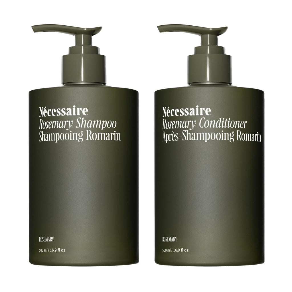 Nécessaire Rosemary Hair Duo – Strengthening Shampoo & Conditioner for Thinning Hair | Sulfate-Free, Color-Safe 500 ml