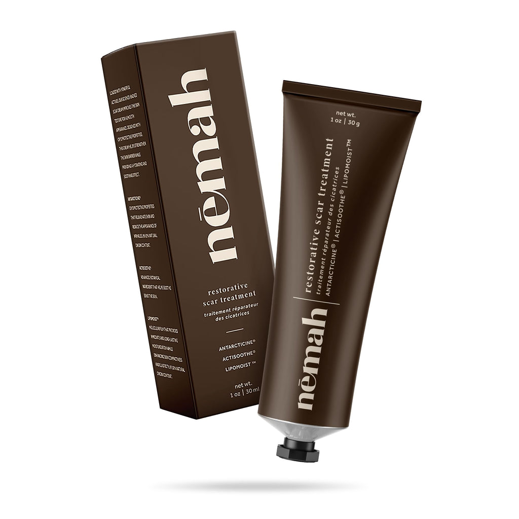 Nemah Restorative Scar Treatment - C-Section Recovery, Postpartum Scar Care - Vegan & Cruelty-Free - 1 oz
