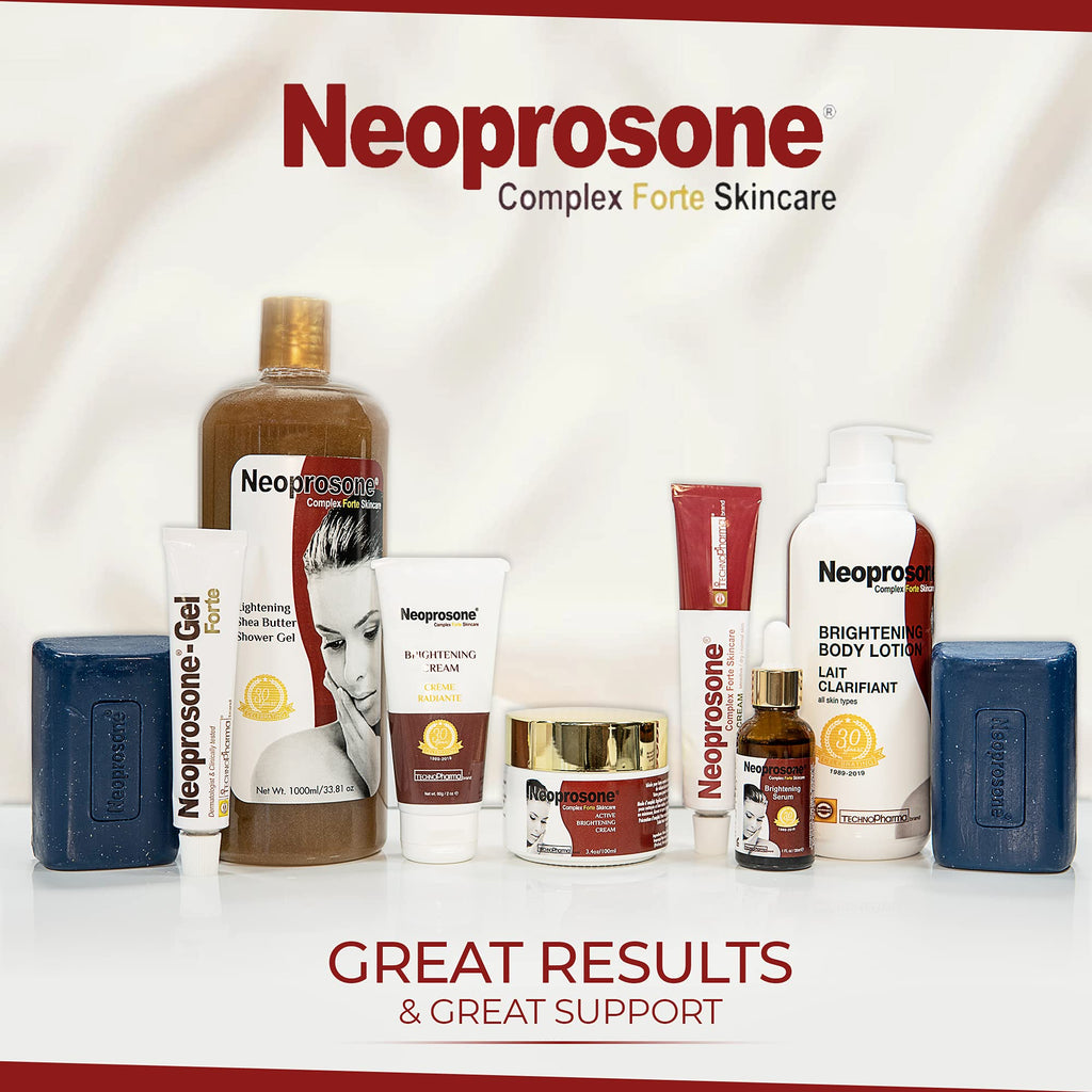 Neoprosone Skin Brightening Cream – Fade Dark Spots on Face, Elbows & Body | 1.7 oz