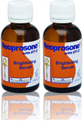 Neoprosone Vitamin C Serum for Face – Brightening Serum with Alpha Arbutin & Castor Oil (Pack of 2) | 1 Fl oz / 30 ml