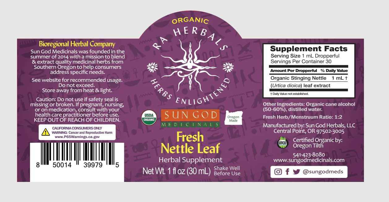 Organic Fresh Nettle Leaf Tincture - ANTIHISTAMINE, ALOPECIA, KIDNEY HEALTH, ANTI-INFLAMMATORY
