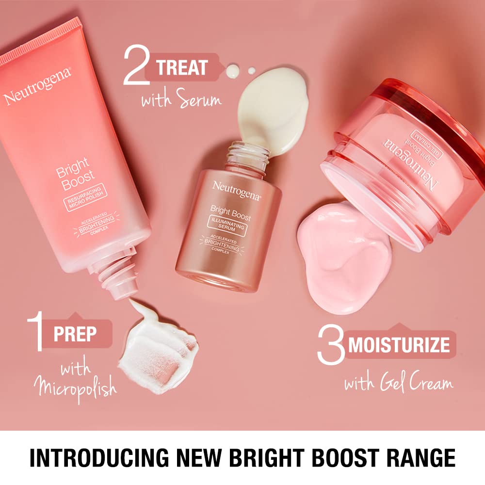 Neutrogena Bright Boost Illuminating Face Serum – Even Tone & Glow