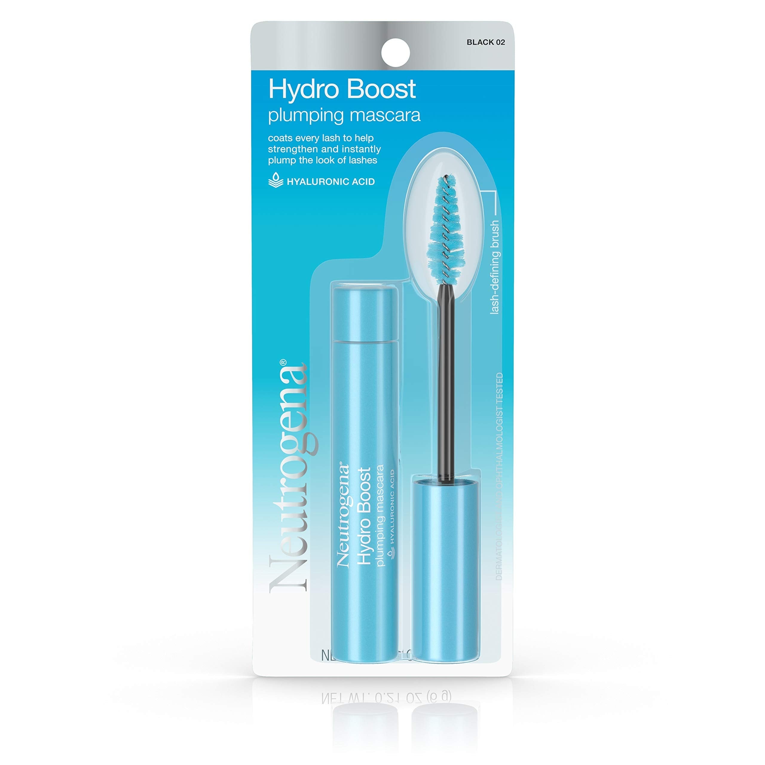 Neutrogena Hydro Boost Plumping Mascara — Hydrating, Non-Smudge Lashes