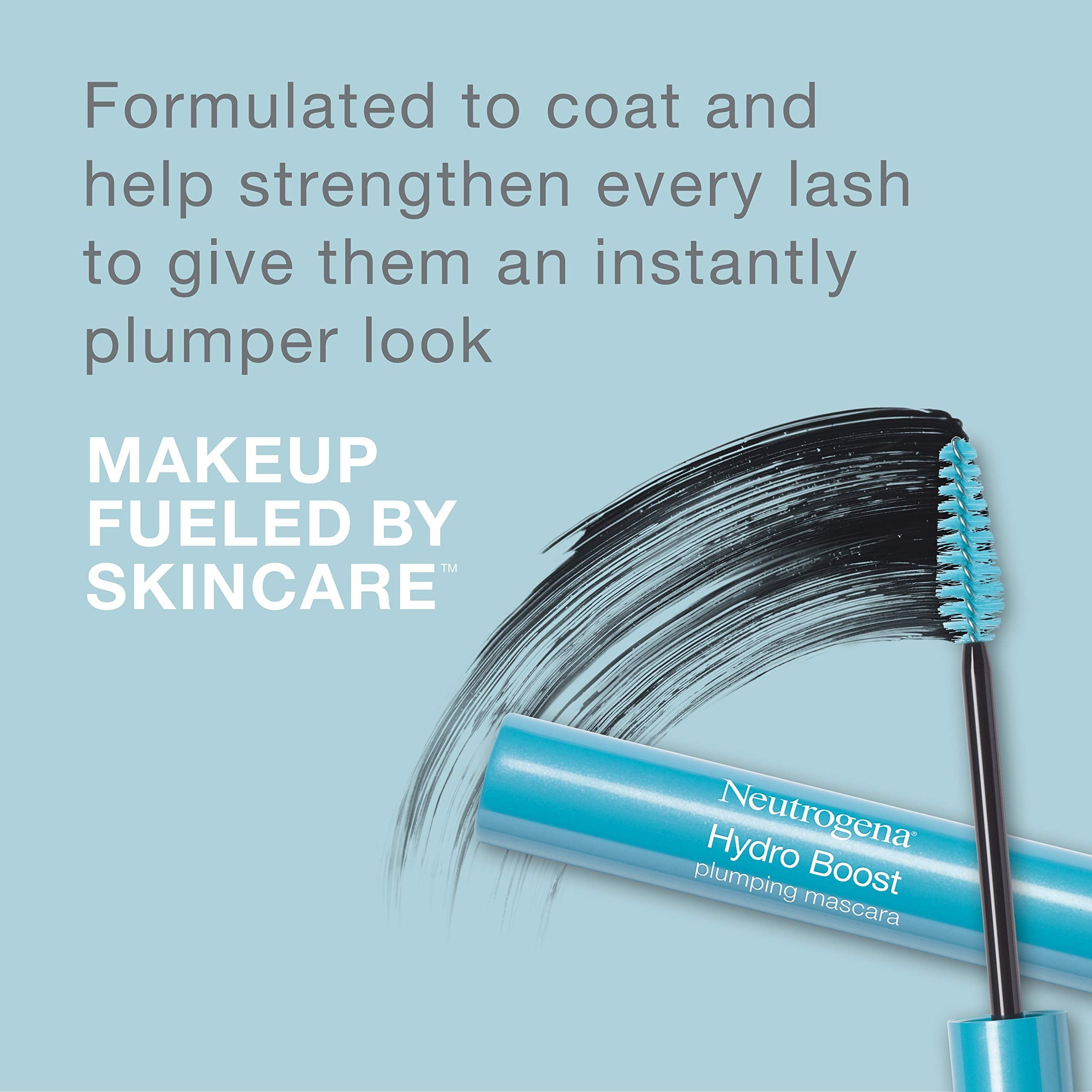 Neutrogena Hydro Boost Plumping Mascara — Hydrating, Non-Smudge Lashes