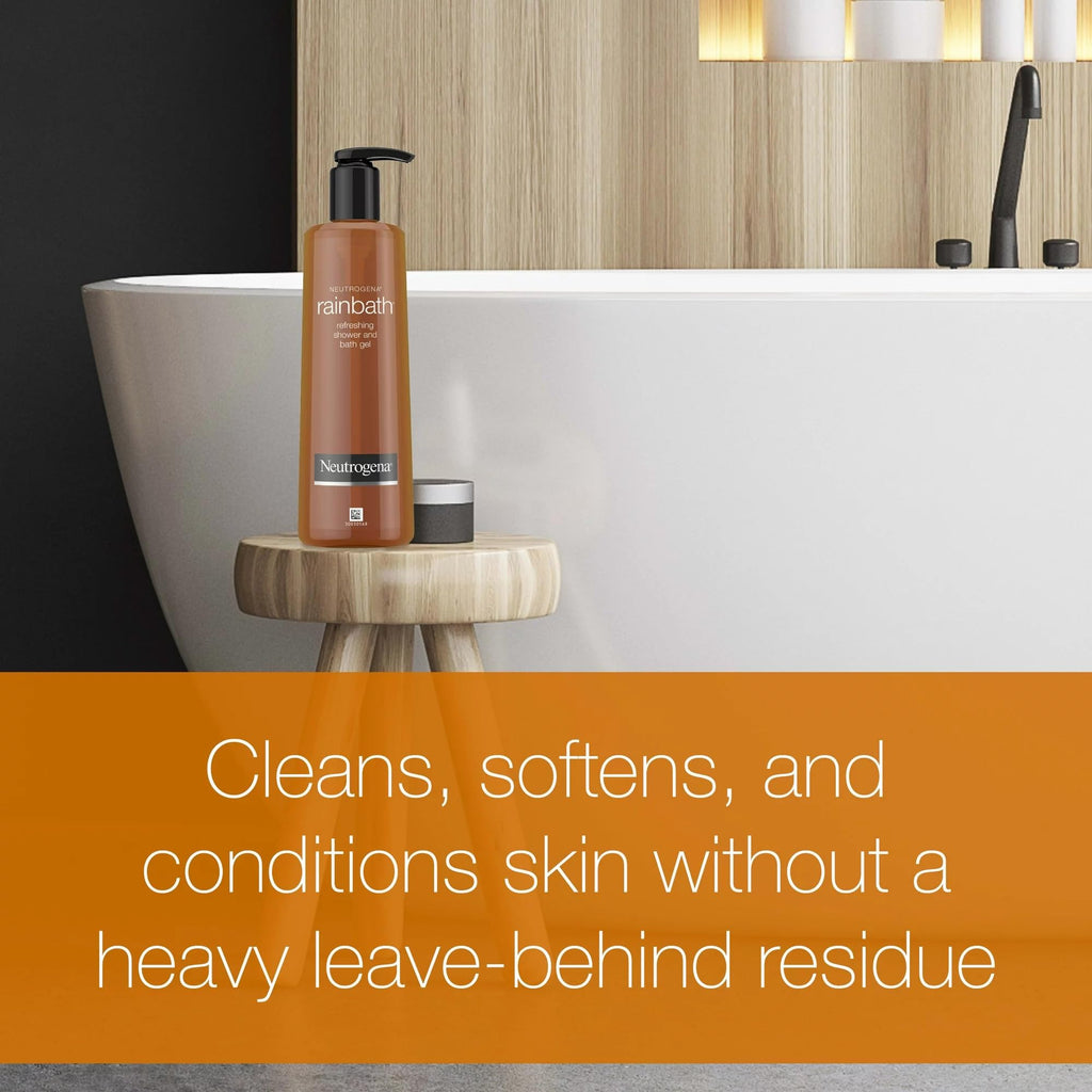 Neutrogena Rainbath Gel Original – 8.5 oz | Fresh, Cleansing Shower Gel
