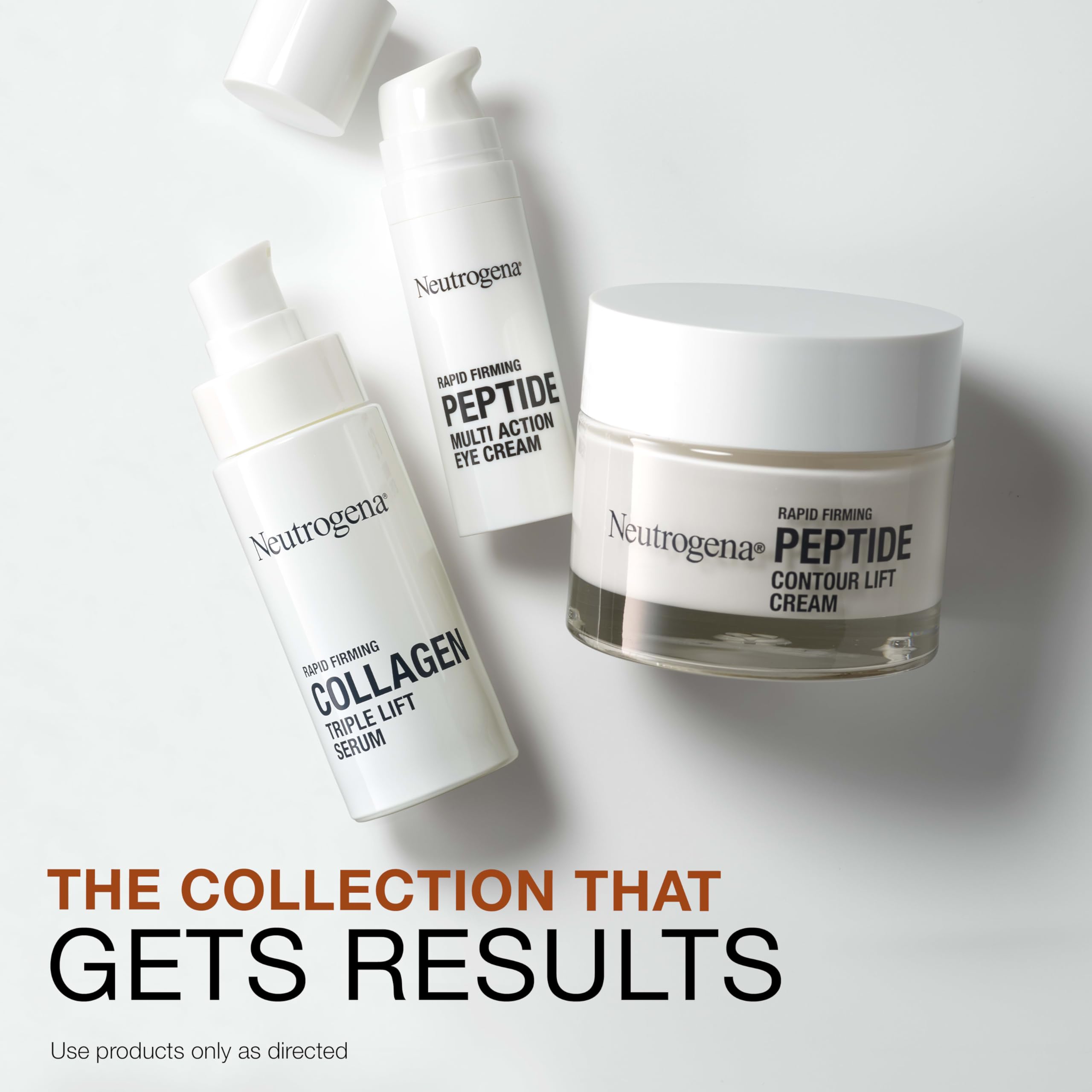 Neutrogena Rapid Firming Peptide Eye Cream – Depuffing, Brightening & Hydrating, Fragrance-Free, 0.5 oz