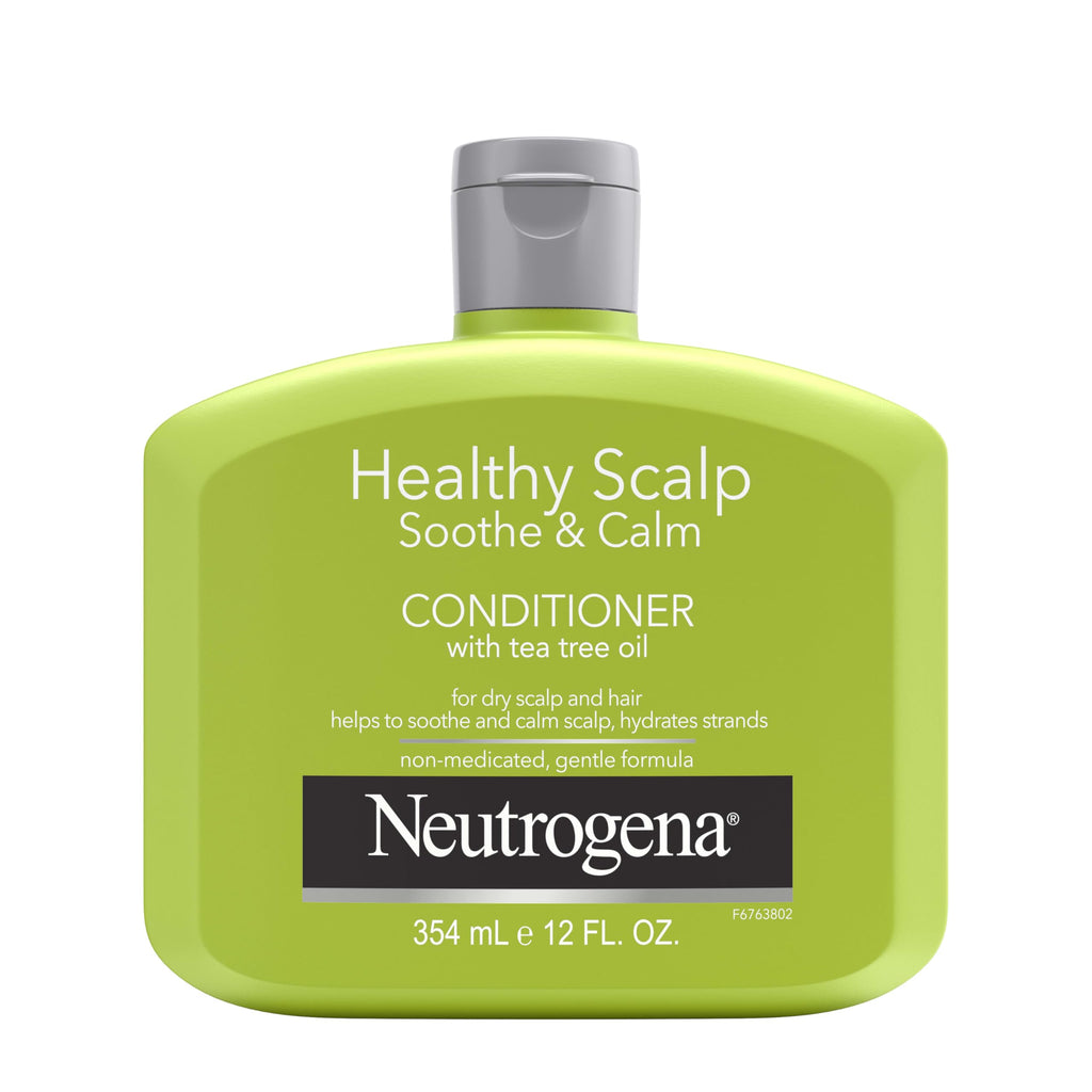 Neutrogena Tea Tree Oil Conditioner - Soothing Moisture for Scalp & Hair | Color-Safe