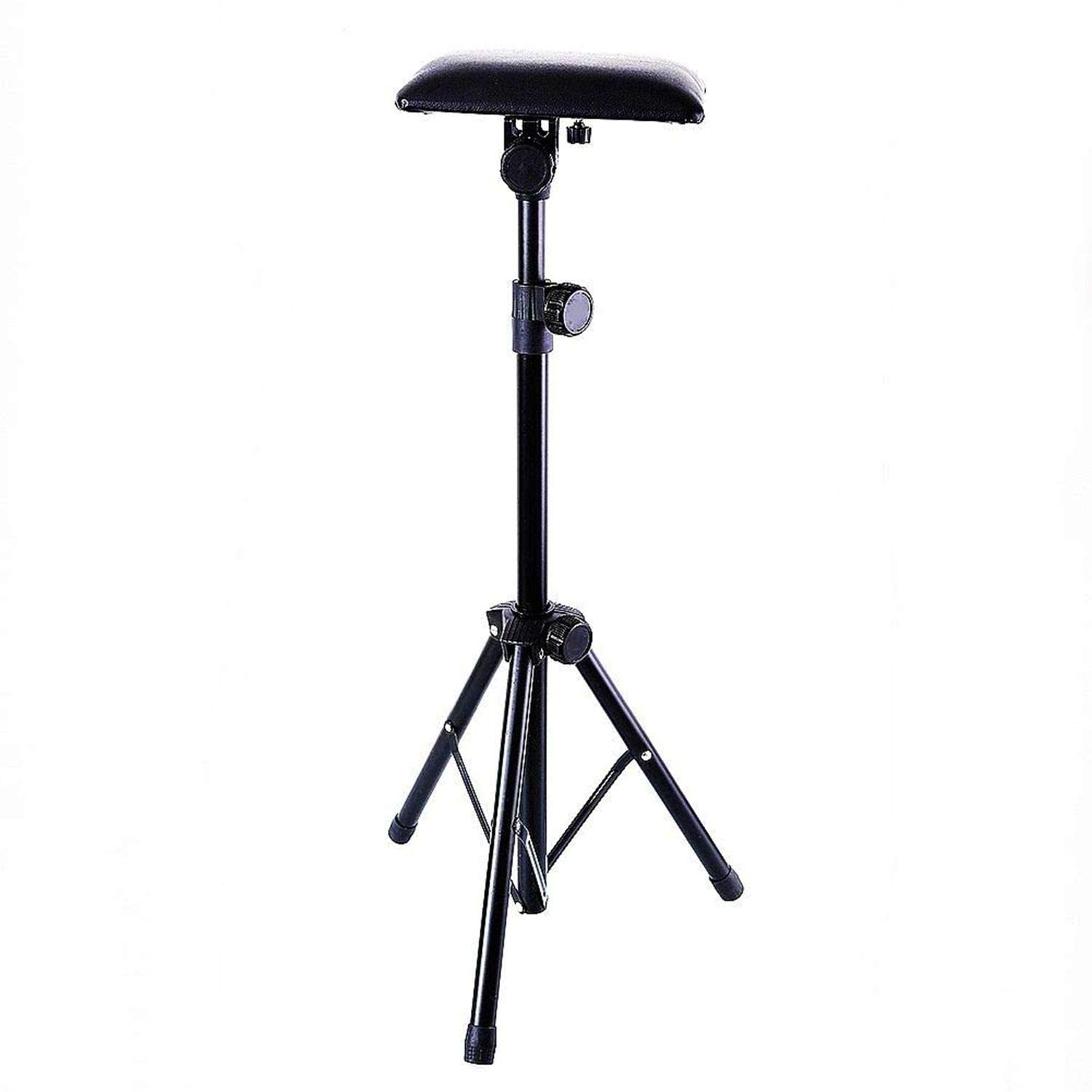 New Star Tattoo Armrest Stand — Foldable Tripod with Adjustable Height (72.6–120.5 cm)