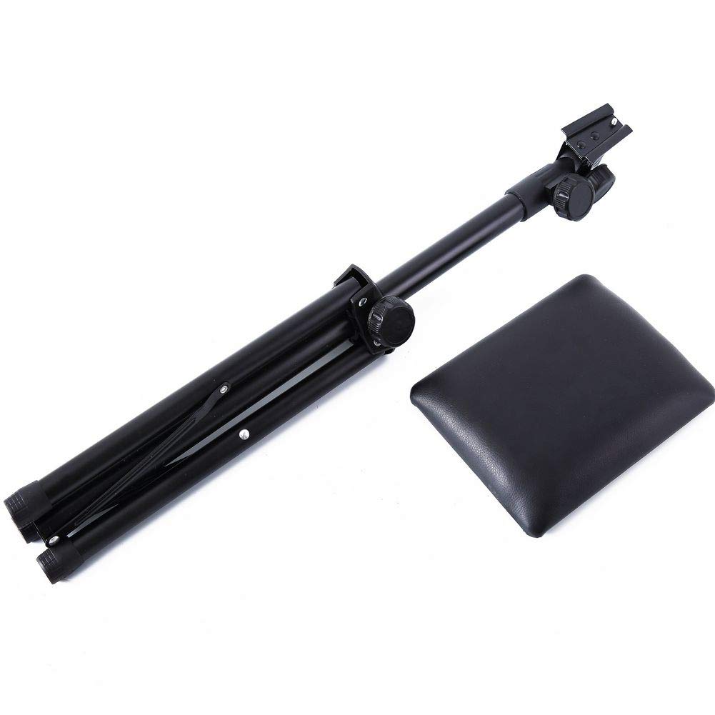 New Star Tattoo Armrest Stand — Foldable Tripod with Adjustable Height (72.6–120.5 cm)