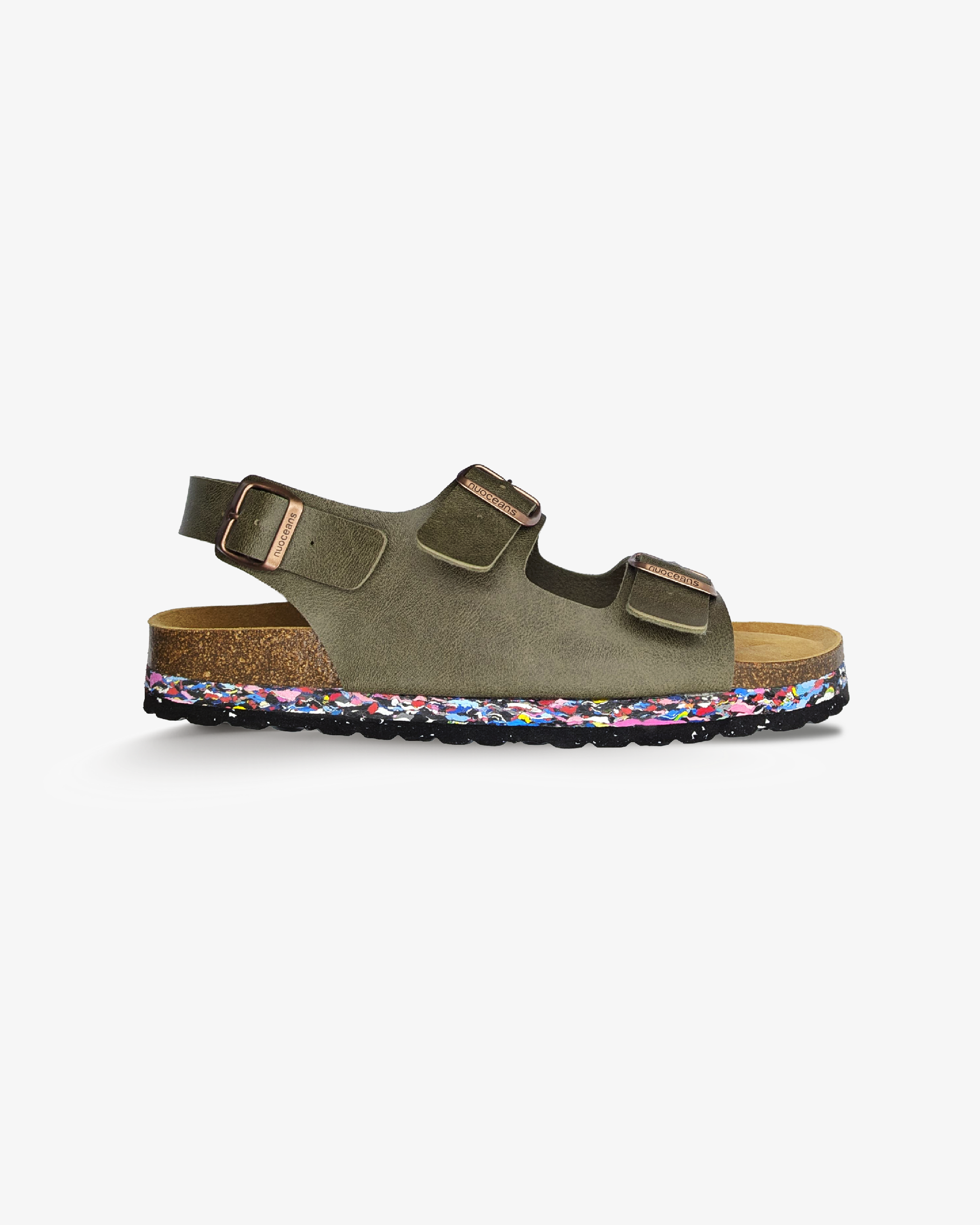 MOSSY | Backstrap Sandal Khaki