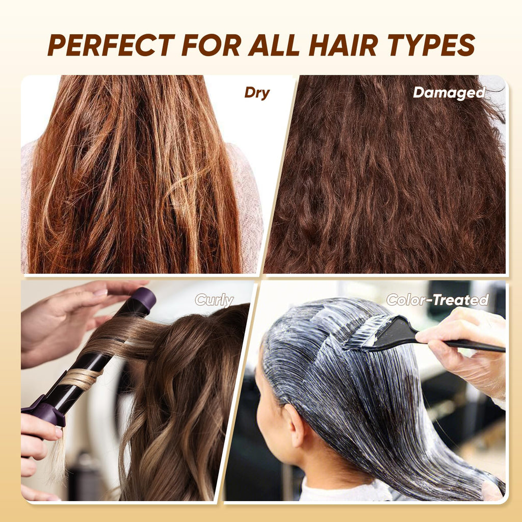 NEWUREHO Split End Mender – Repair & Seal Ends, Reduce Breakage, Anti-Frizz Leave-In Serum (70ml)