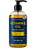 Nexon Botanics Vitamin E Oil 30,000 IU – Cold-Pressed, Hexane-Free, 8 oz