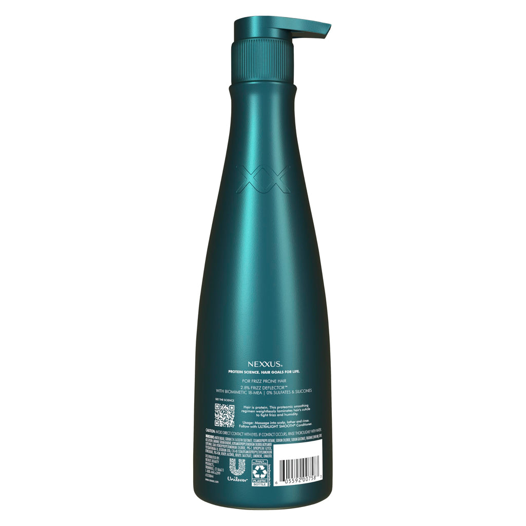Nexxus Ultralight Smooth Shampoo — Weightless Frizz Defense for Dry, Frizzy Hair (13.5 fl oz)
