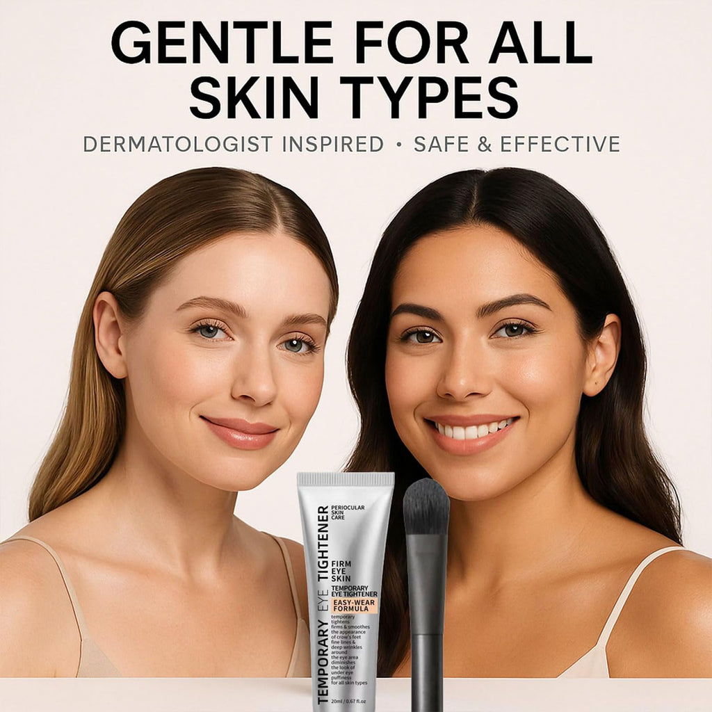 NGTPKY Perfection Eye Tightener Cream – 2PCS with 2 Brushes for Instant, Lightweight Firming