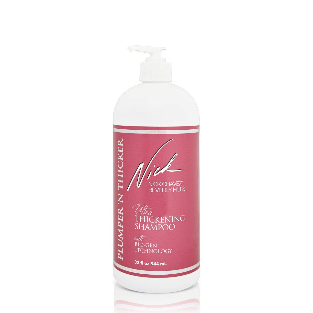 Nick Chavez Plumper N Thicker Ultra Thickening Shampoo 32oz | Bio-Gen Biotin & Collagen