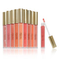 Nicole Miller New York Lip Gloss Collection – 10 Shimmery Shades in Peach Pack