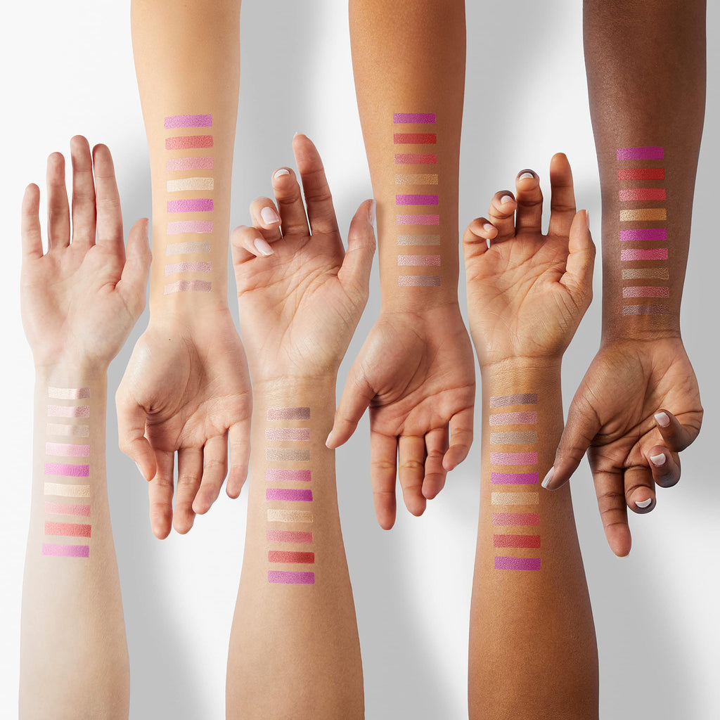 Nicole Miller New York Lip Gloss Collection – 10 Shimmery Shades in Peach Pack